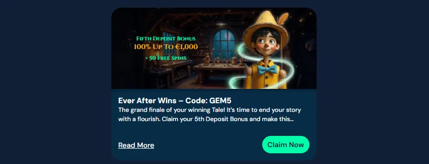 wagertales casino welcome 1